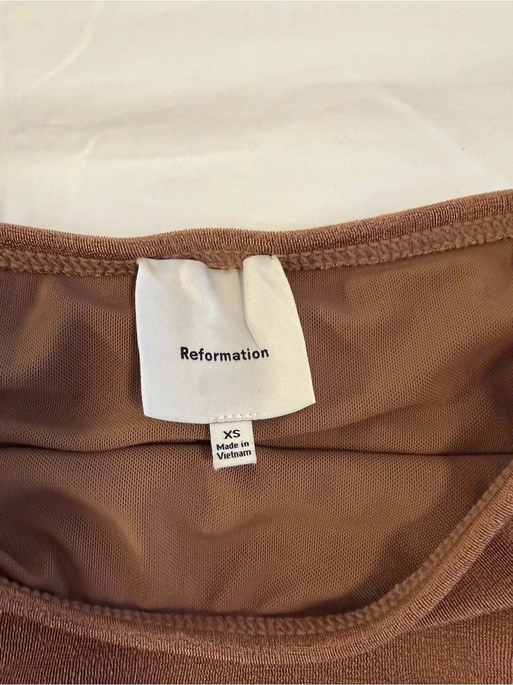 Reformation Shaye Knit Two Piece - Sand